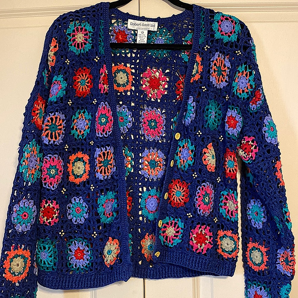 Granny Square Sweater